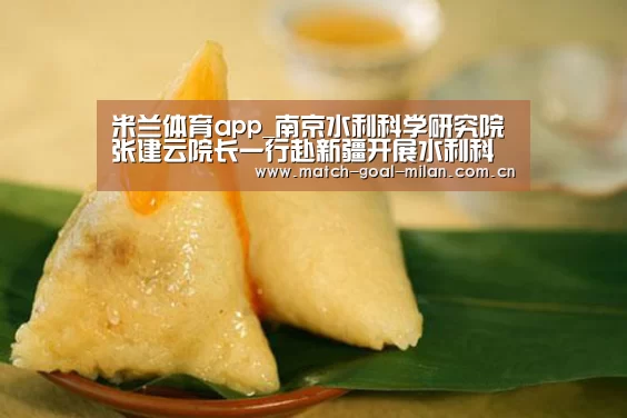 米兰体育app_南京水利科学研究院张建云院长一行赴新疆开展水利科技调研(图3) 米兰体育下载