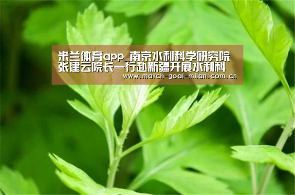 米兰体育app_南京水利科学研究院张建云院长一行赴新疆开展水利科技调研(图4) 米兰体育下载
